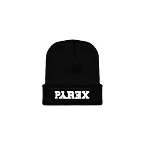 Czapka zimowa czarna 100% akryl podwójna ciepła