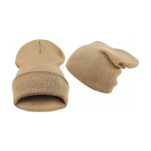 Czapka beanie smerfetka krasnal podwójna warstwa