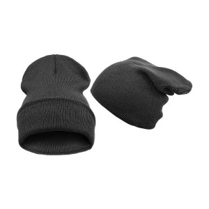 Czapka dwuwarstwowa beanie smerfetka mięciutka hit