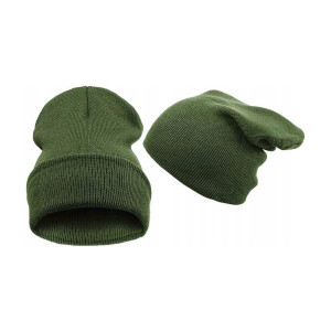 Czapka beanie smerfetka krasnal dwuwarstwowa akryl