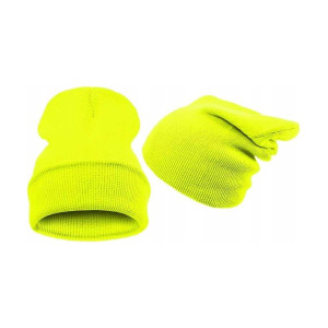 Dwuwarstwowa czapka miękka beanie smerf krasnal