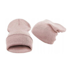 Czapka beanie smerfetka akryl krasnal dwuwarstwowa