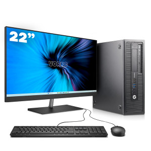 HP EliteDesk 800 G1 SFF / i5-4570 / 16GB DDR3 256GB SSD Windows 10 PACK 22