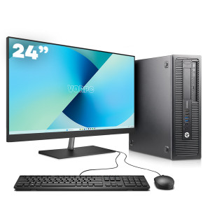 HP EliteDesk 800 G1 SFF / i5-4570 / 8GB DDR3 256GB SSD Windows 10 PACK 24