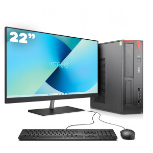Fujitsu E410 SFF / Celeron-G1840 / 16GB DDR3 512GB SSD Windows 10 PACK 22