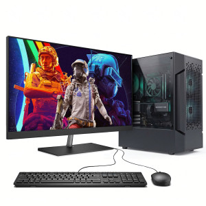 VORPC Gaming Shadow GAMING / Ryzen 5-5500 RTX 5060 / 32GB DDR4 1TB M.2 NVMe Windows 11 PACK 27
