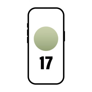 Smartphone Apple iPhone 17 256GB/ 6.3"/ 5G/ Verde salvia