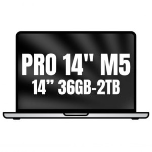 Apple Macbook Pro 14"/ M5 Max 36-Core CPU/ 36GB/ 2TB SSD/ 32-Core GPU/ Plata