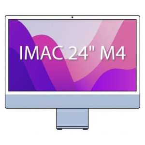 Apple iMac 24" Retina 4,5K / M4 10-Core CPU/ 16Gb/ 256Gb SSD/ 10-Core GPU/ Azul