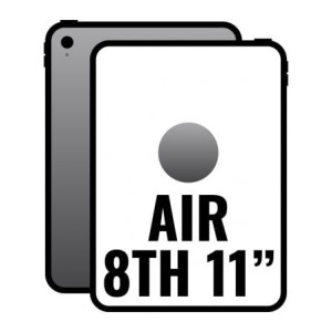 Apple iPad Air 11" 8th Wi-Fi/ M4/ 128GB/ Gris Espacial