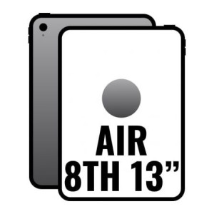 Apple iPad Air 13" 8th Wi-Fi Cell/ 5G/ M4/ 128GB/ Gris Espacial
