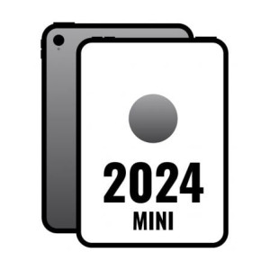 Apple iPad Mini 8.3" 2024 7th WiFi/ A17 Pro/ 128GB/ Gris Espacial- MXN63TY/A