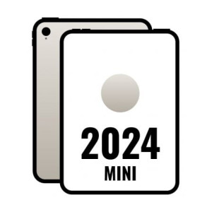 Apple iPad Mini 8.3" 2024 7th WiFi/ A17 Pro/ 128GB/ Blanco Estrella- MXN83TY/A