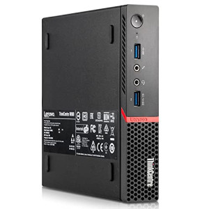Lenovo Mini PC ordenador de escritorio ThinkCentre M700 Tiny, procesador Core i5-6400T, RAM de 16 GB, unidad de estado sólido 512 GB, Win 11 Pro (reac