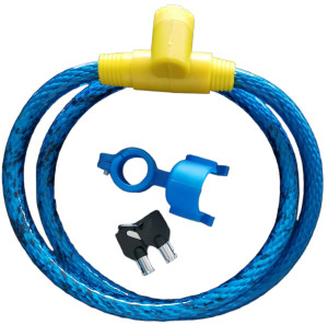 ΚΛΕΙΔΑΡΙΑ MOTO ΚΟΥΛΟΥΡΑ ΣΥΡΜΑΤΟΣΧΟΙΝΟ 120cm GUARD 01332