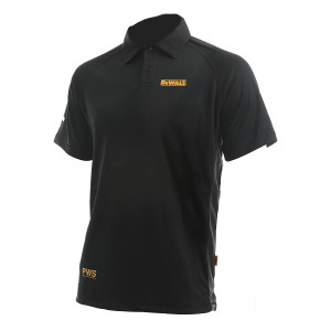 DWC125-013 ΜΠΛΟΥΖΑΚΙ POLO RUTLAND ΜΑΥΡΟ L 150GR DEWALT