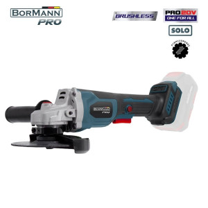 BBP3650 ΓΩΝΙΑΚΟΣ ΤΡΟΧΟΣ SOLO 20V Φ125mm 0-7200rpm BORMANN PRO 081449