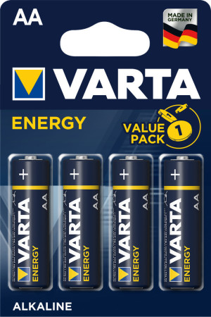 ΜΠΑΤΑΡΙΑ VARTA AA 4 τεμαχια ALKALINE ENERGY 4106