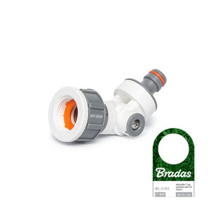 WL-2194 ΡΑΚΟΡ ΒΡΥΣΗΣ 1'' + ΑΝΤΑΠΤΟΡΑΣ 3/4 BRADAS
