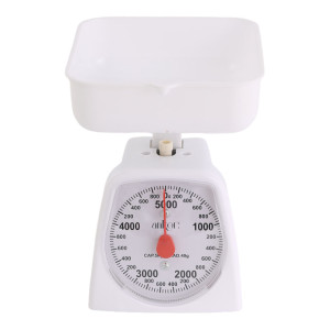 ΖΥΓΑΡΙΑ ΚΟΥΖΙΝΑΣ ΜΗΧΑΝΙΚΗ 5kg ΑΣΠΡΗ ANKOR 805723