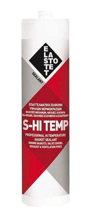 HI-TEMP ΣΙΛΙΚΟΝΗ ΥΨΗΛΗΣ ΘΕΡΜΟΚΡΑΣΙΑΣ ΚΟΚΚΙΝΗ ELASTOTET 280ML 1818