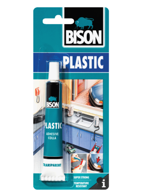 ΚΟΛΛΑ ΠΛΑΣΤΙΚΩΝ BISON PLASTIC ADHESIVE ΔΙΑΦΑΝΗ 25ml 6305315
