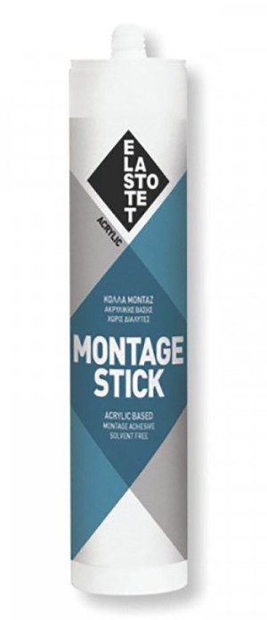MONTAGE-STICK ΜΟΝΤΑΖΟΚΟΛΛΑ ΝΕΡOY ΛΕΥΚΗ ELASTOTET 280ML 43115