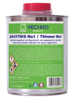 ΔΙΑΛΥΤΙΚΟ Ν.1 ΠΙΝΕΛΟΥ-ΠΙΣΤΟΛΙΟΥ VECHRO 4L