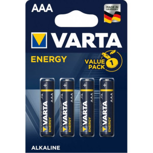 ΜΠΑΤΑΡΙΑ VARTA AAA 4 ΤΕΜΑΧΙΑ ALKALINE ENERGY 4103