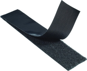 ΤΑΙΝΙA ΑΥΤΟΚΟΛΛΗΤΗ ΧΡΙΤΣ ΧΡΑΤΣ VELCRO ΜΑΥΡΗ 2cmx0.5m INTERFILM
