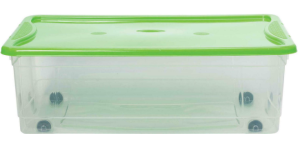 ΚΟΥΤΙ ΑΠΟΘΗΚΕΥΣΗΣ MEGA BOX 32L ΜΕ ΡΟΔΕΣ 59x40x19.5cm CYCLOPS 003301879