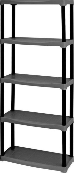 ΡΑΦΙΕΡΑ ΠΛΑΣΤΙΚΗ LINEA TEMPO 5 ΡΑΦΙΑ 90x40x176cm ARTPLAST T90/5