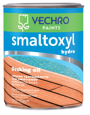 SMALTOXYL HYDRO DECKING OIL ΑΧΡΩΜΟ VECHRO 2.5L