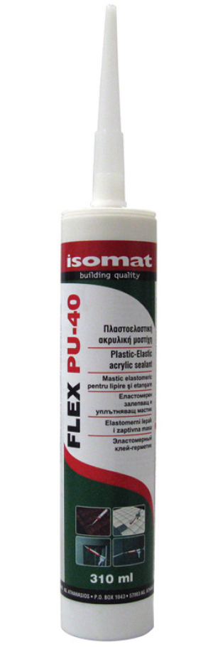 FLEX PU-40 ΠΟΛΥΟΥΡΕΘΑΝΙΚΗ ΜΑΣΤΙΧΗ ΚΑΦΕ ISOMAT 310ML (1)