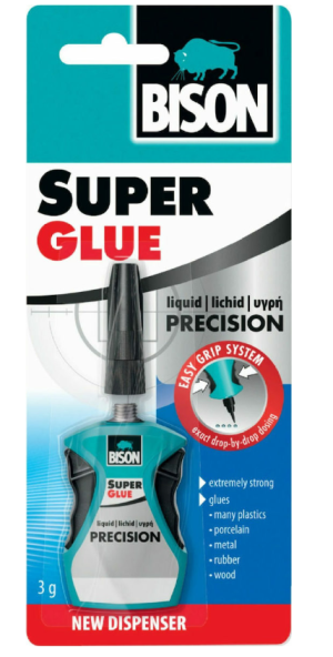ΚΟΛΛΑ ΣΤΙΓΜΗΣ SUPER GLUE PRECISION 3gr BISON 6314579