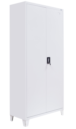 ΜΕΤΑΛΛΙΚΗ ΝΤΟΥΛΑΠΑ Fylliana Everet ΛΕΥΚΟ ΧΡΩΜΑ 90x40x190cm 721-00-002