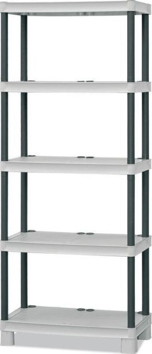 ΡΑΦΙΕΡΑ ΠΛΑΣΤΙΚΗ CONCERT 5 ΡΑΦΙΑ 70x35x172cm ARTPLAST C70/5