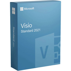 Licență Microsoft Visio Standard 2021 (1 dispozitiv) (Activare on-line)