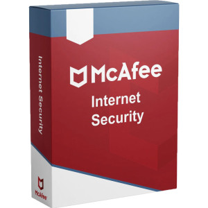 Licență McAfee Internet Security (1 dispozitiv / 1 an)