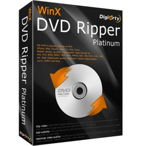Digiarty Software Licență WinX DVD Ripper Platinum (1 dispozitiv / 1 an)