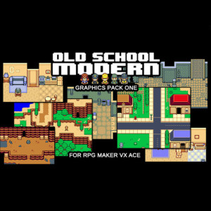 Gotcha Gotcha Games Licență RPG Maker VX Ace - Old School Modern Resource Pack DLC (1 dispozitiv / Lifetime) (Steam)