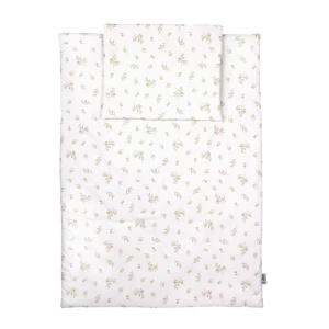 Kinderbettwäsche Junior 90x120 – Braune Blätter
