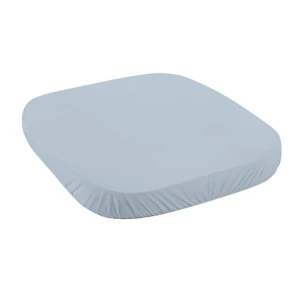 Spannbettlaken aus Baumwolle 73x73 cm – Blau