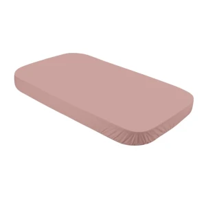 Katoenen hoeslaken 124x73 cm – Roze