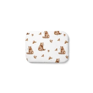 Bamboe baby kussen 30x40 – Beertjes Wit