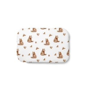 Cuscino in bambù per bambini 60x40 – Orsetti Bianco