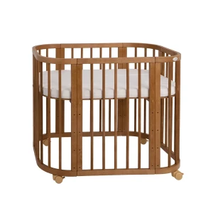 5in1 kinderbed met matras en wiegoptie - Vintage