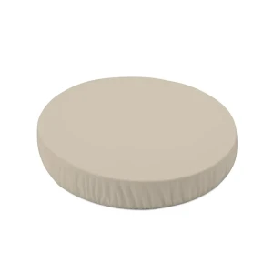 Lenzuolo con angoli in cotone 73 cm – Ovale Beige Beige Scuro
