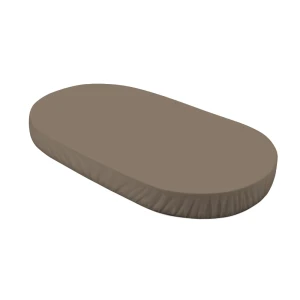 Waldin Prześcieradło bawełniane 124x73cm Taupe