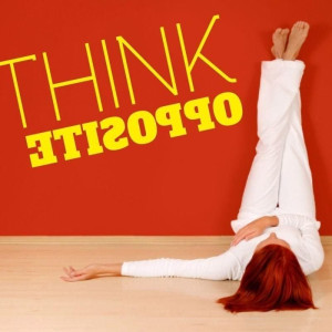 Szablon malarski 02X 18 think opposite 1724